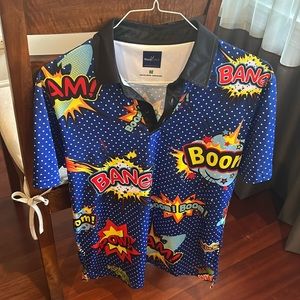 Men’s size M short sleeve golf polo.